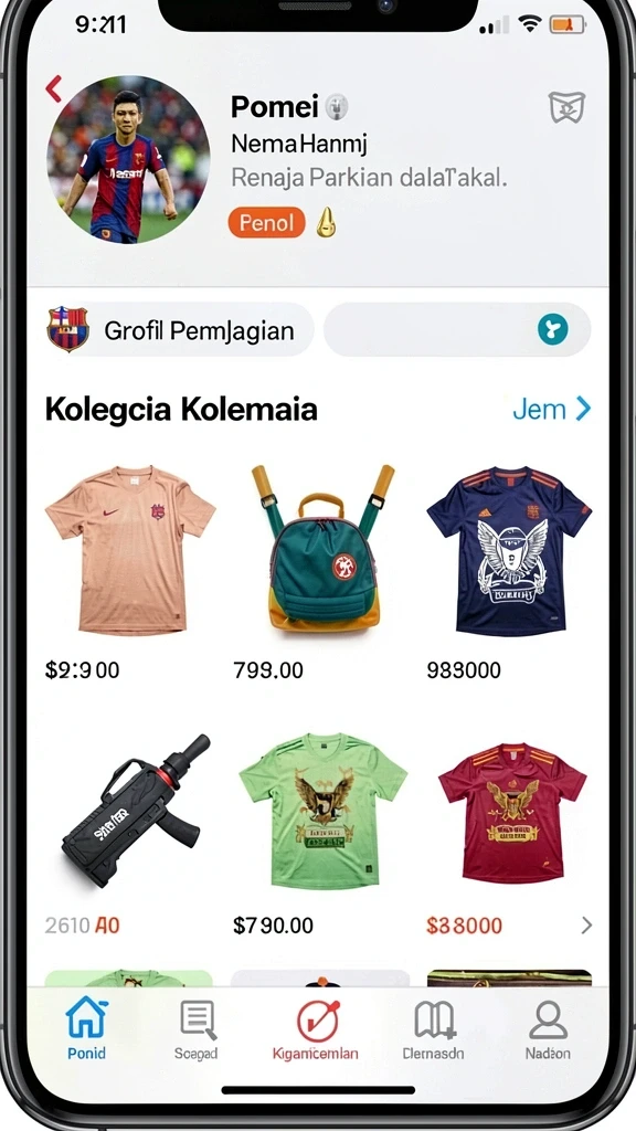 Tampilan antarmuka yang menarik dan mudah digunakan.