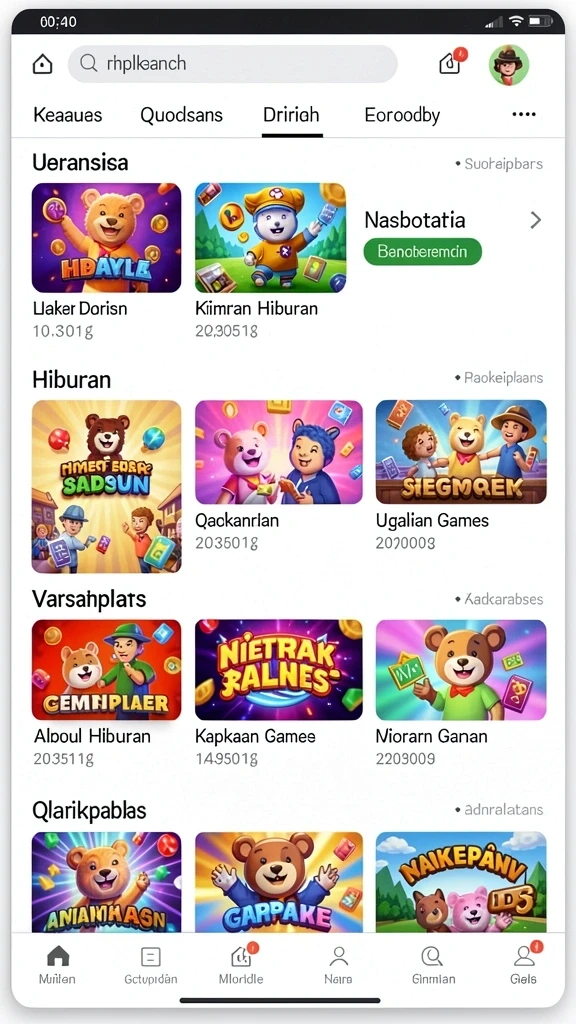 Tampilan antarmuka aplikasi 99RTP yang modern.