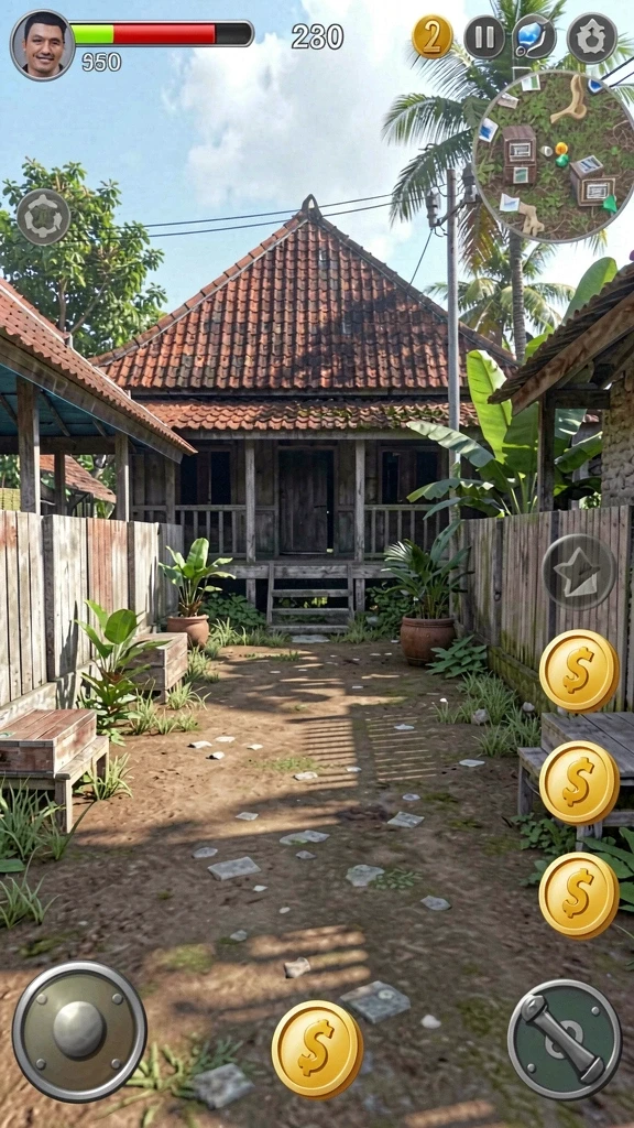 Grafik yang kaya warna dan efek suara yang memukau.