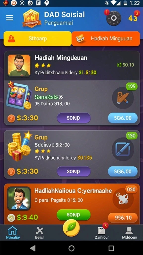 Mode multiplayer yang membuat bermain lebih seru.