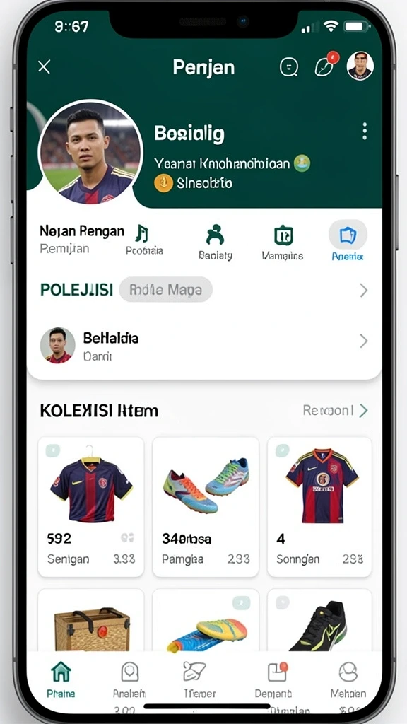 Fitur kompetisi yang mengasyikkan antar pemain.