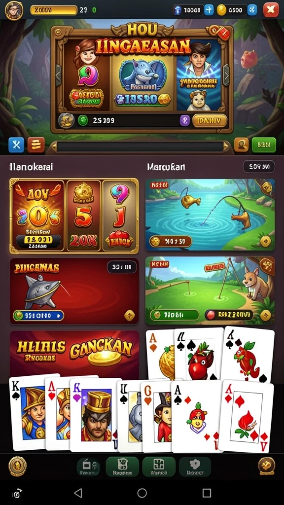 Mode permainan yang beragam dan menantang.