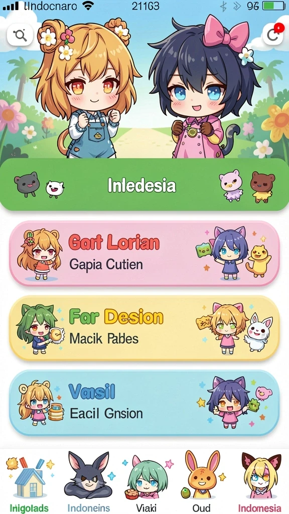 Tangkapan layar menunjukkan interaksi dengan komunitas pemain.