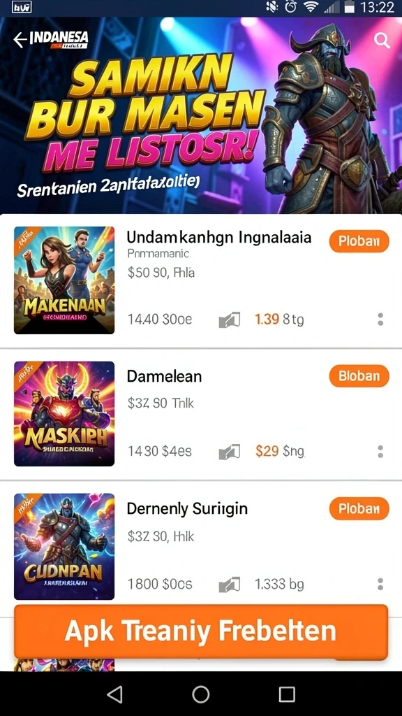 Grafis yang memukau menambah keseruan bermain.
