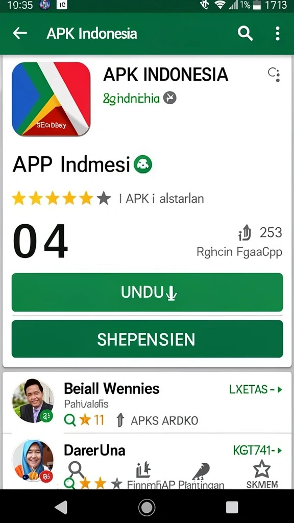 Tampilan antarmuka yang ramah pengguna.