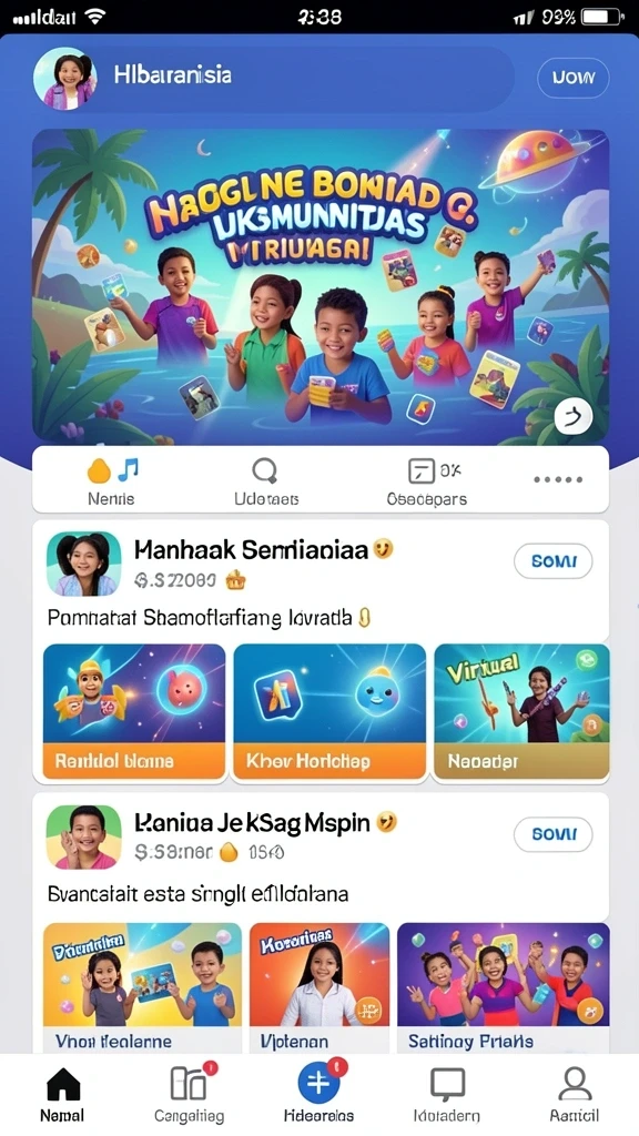 Tampilan antarmuka yang intuitif dan ramah pengguna.