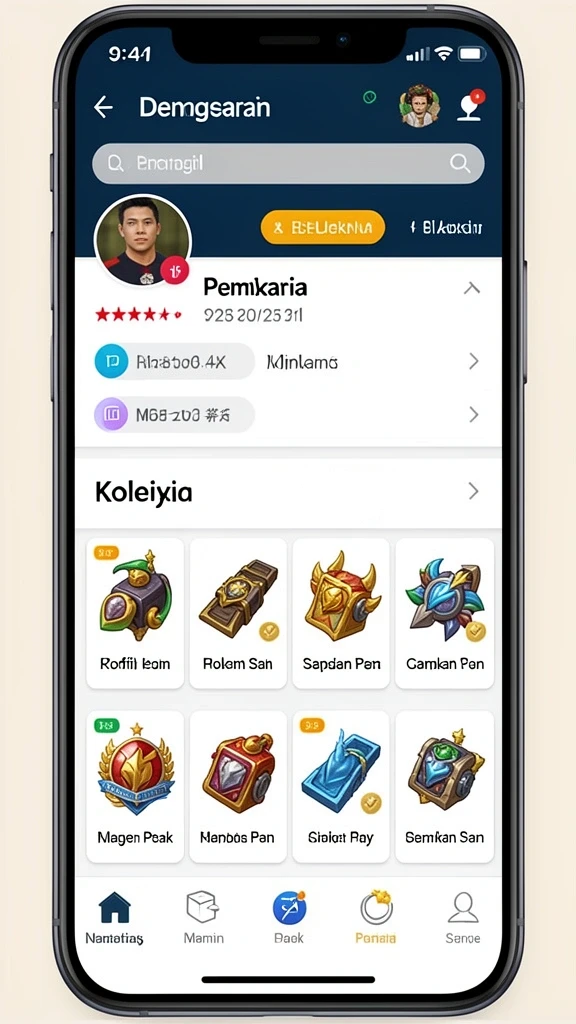 Karakter yang bisa disesuaikan untuk pengalaman bermain yang unik.