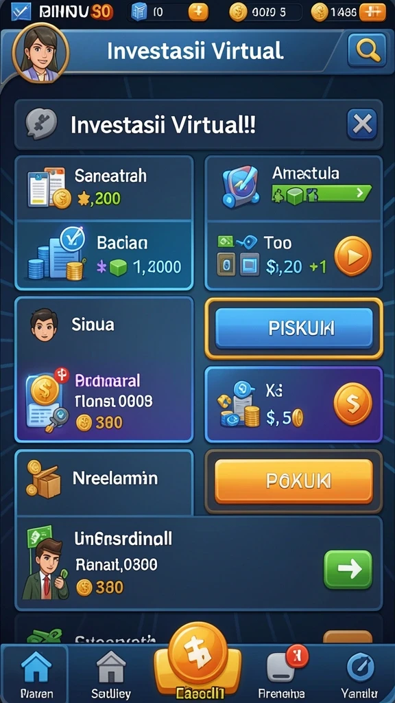Berbagai level menantang yang siap menguji keterampilan.