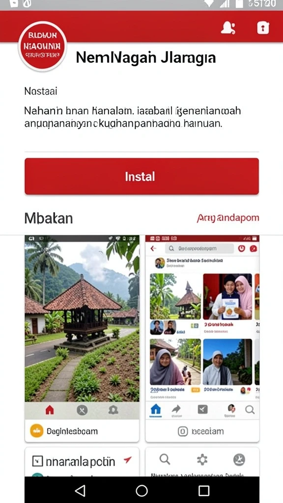 Tampilan antarmuka yang menarik dan intuitif.