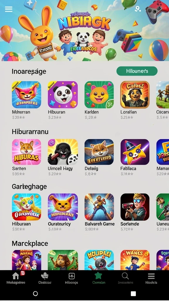 Berbagai jenis permainan togel yang tersedia.