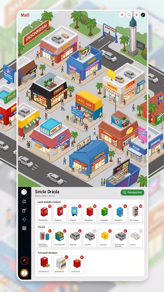 Tampilan antarmuka yang intuitif dan user-friendly.