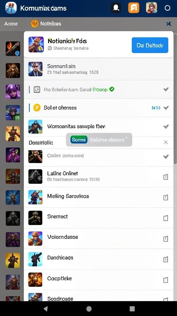 Screenshot dari momen epik dalam game.