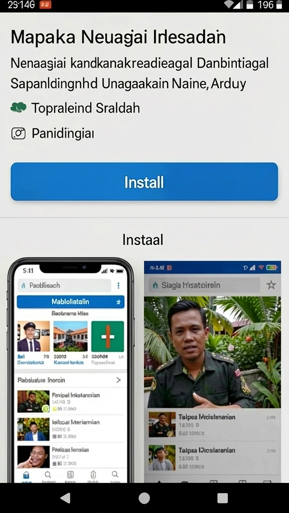 Fitur leaderboard untuk melihat peringkat pemain.