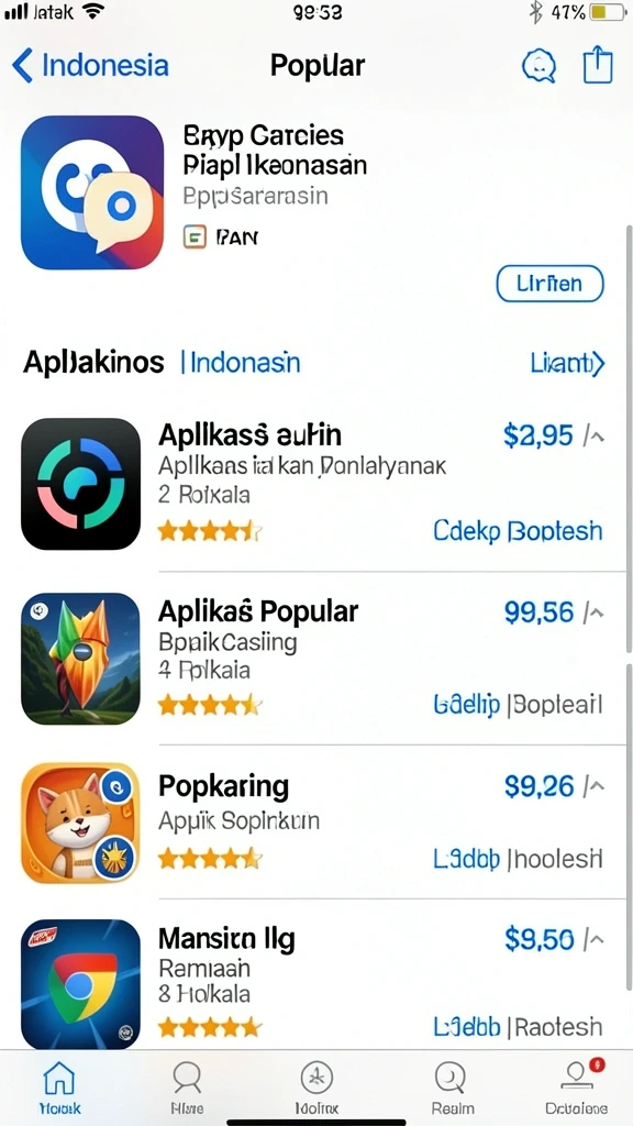 Tampilan antarmuka yang menarik dan mudah digunakan.
