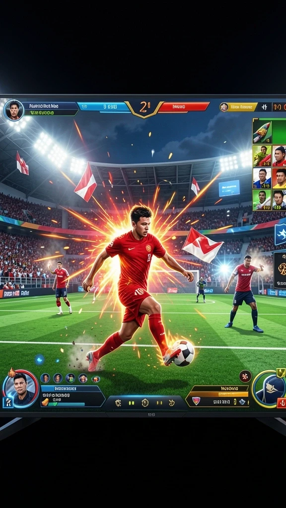 Grafis yang menawan membuat setiap permainan lebih hidup.