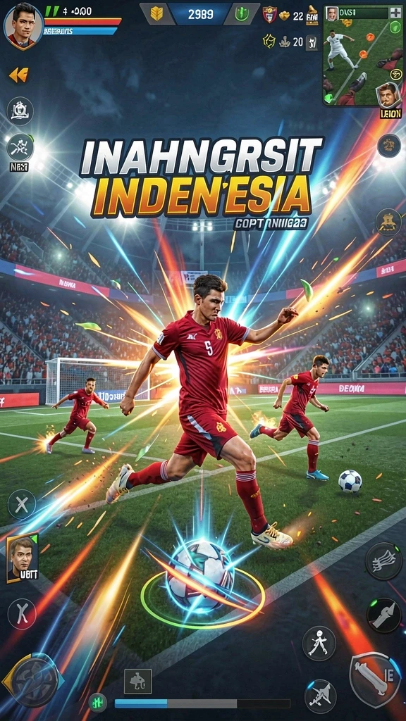 Leaderboard menampilkan skor global pemain.