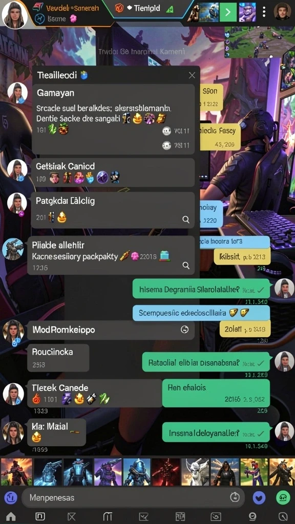 Penjelajahan dunia virtual yang menakjubkan.