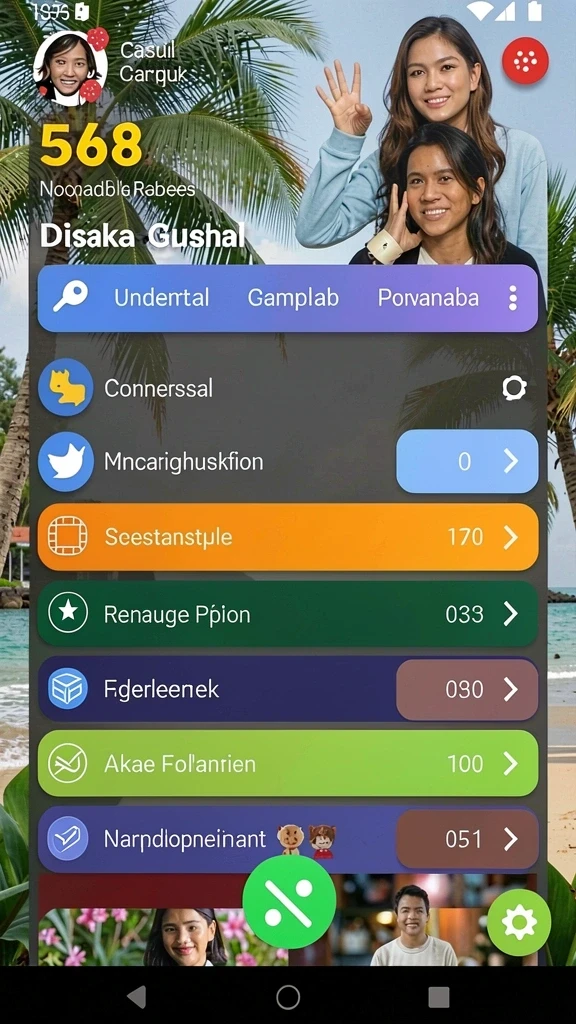 Tampilan antarmuka pengguna yang sederhana dan menarik.