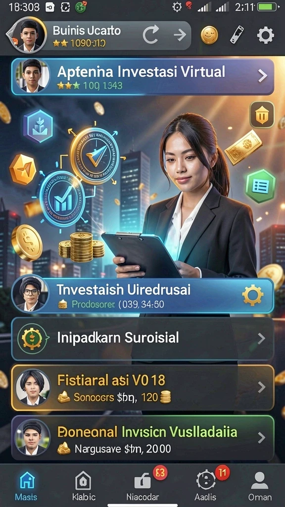 Fitur sosial yang memungkinkan interaksi dengan pemain lain.