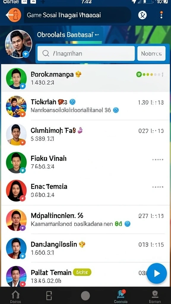 Tampilan antarmuka yang menarik dan user-friendly.