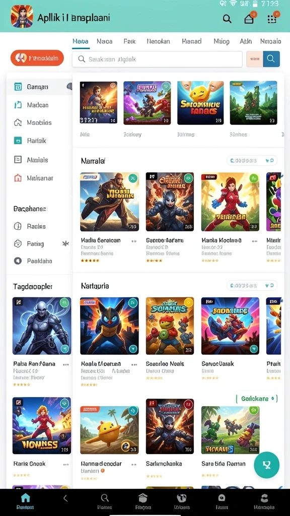 Tampilan utama aplikasi NDMTOGEL yang menarik.