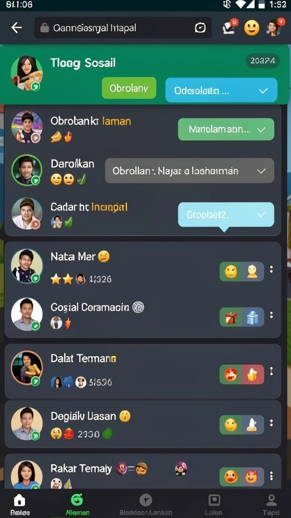 Tampilan antarmuka yang menarik dan ramah pengguna.