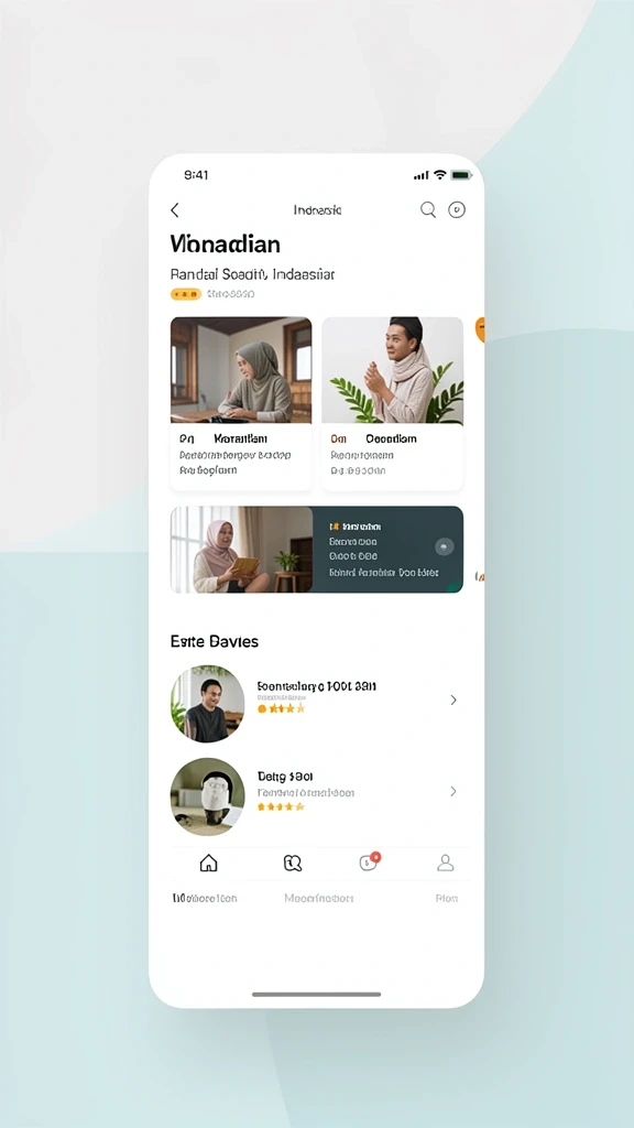 Menu permainan dengan berbagai pilihan mode yang seru.