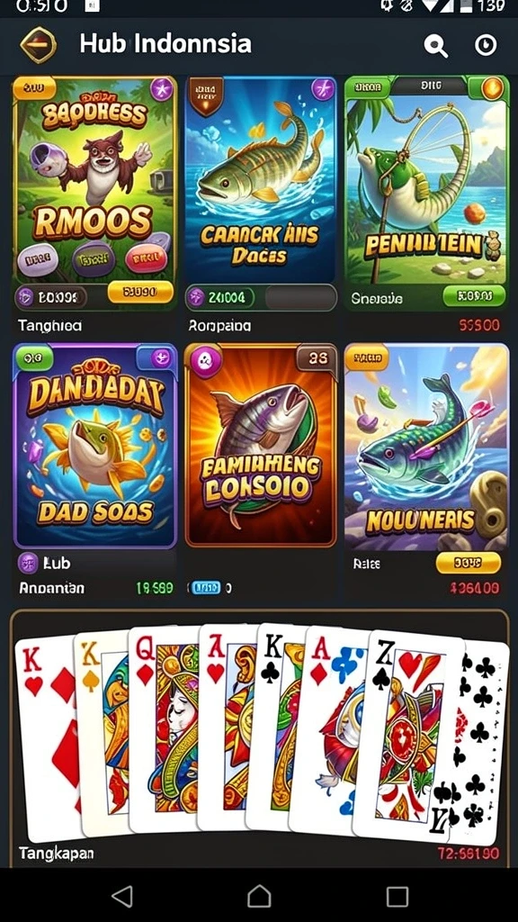 Koleksi level menantang yang siap dijelajahi.