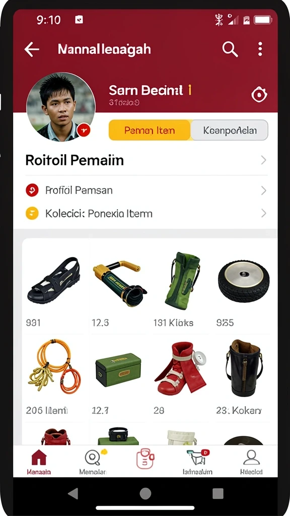 Beragam pilihan permainan yang selalu diperbarui.