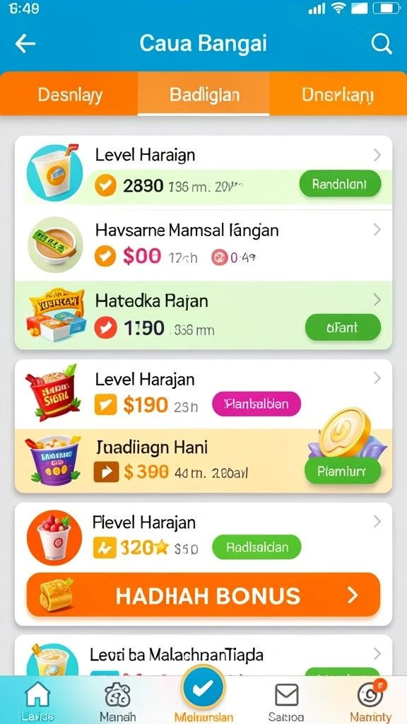 Event spesial dengan hadiah menarik setiap bulan.