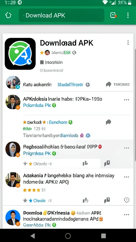 Tangkapan layar fitur permainan yang menarik.