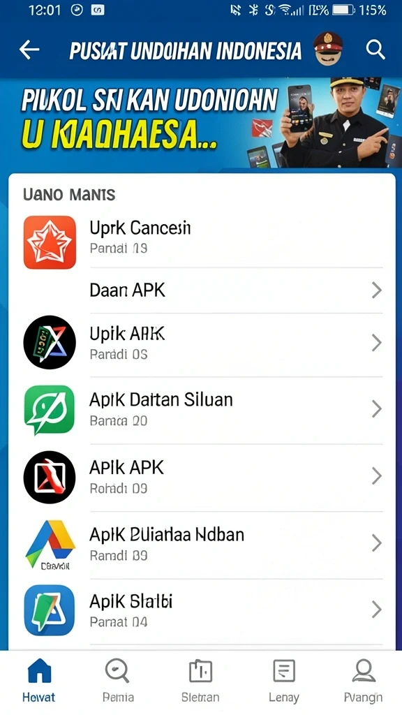 Tampilan antarmuka yang menarik dan mudah digunakan.