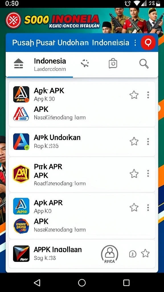 Leaderboard memperlihatkan skor tertinggi pemain.