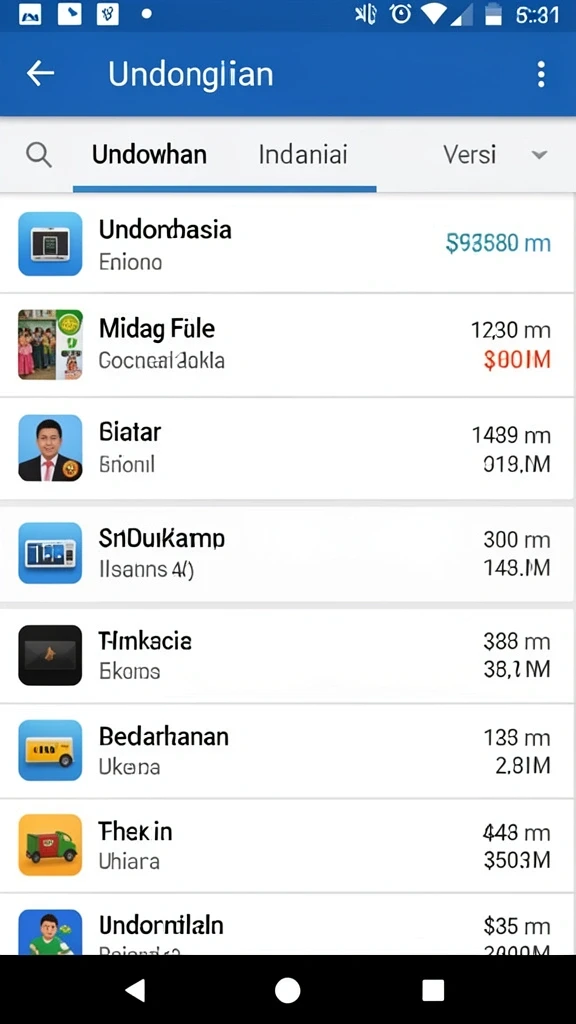 Tampilan antarmuka yang menarik dan mudah digunakan.