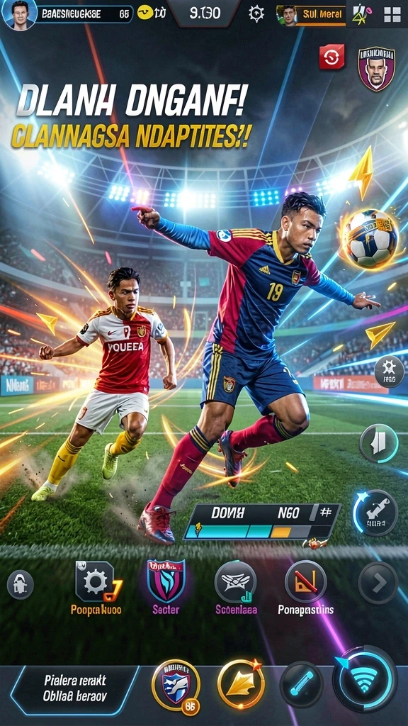 Tampilan grafis menawan dari gameplay SD107.