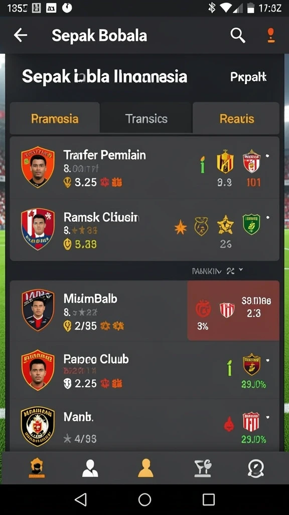 Tampilan antarmuka aplikasi SEDAPTOGEL yang menarik.