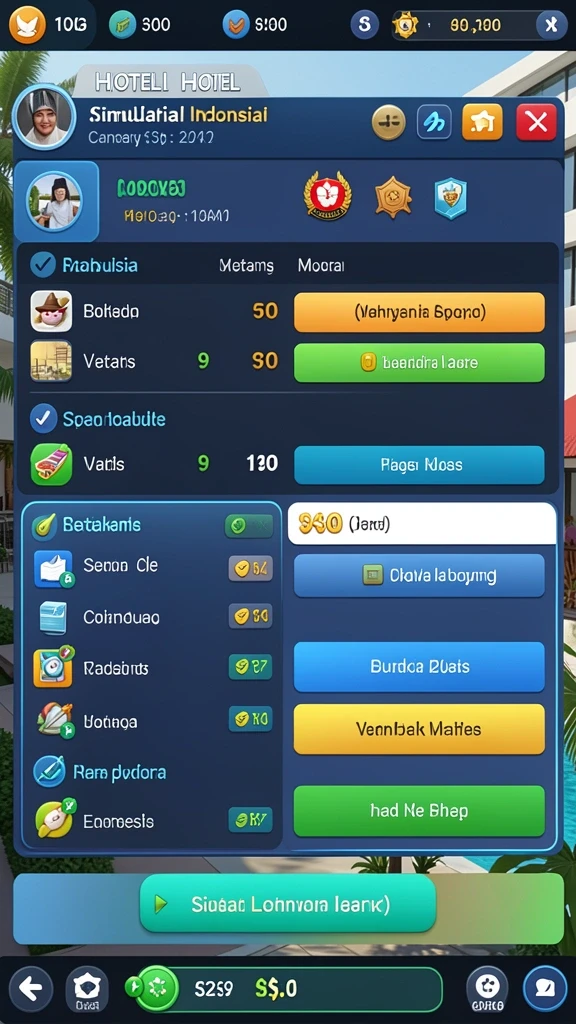 Berbagai pilihan permainan kasino yang seru.