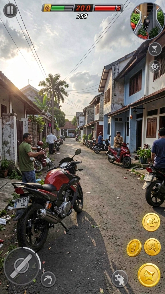 Grafis yang indah dan efek suara yang menarik.